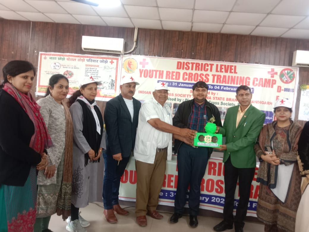 Five Day District Level YRC Traning Camp